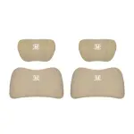 Suitable For Accord Car Nappa Memory Foam Seat Headrest Lumbar Pillow Off-White