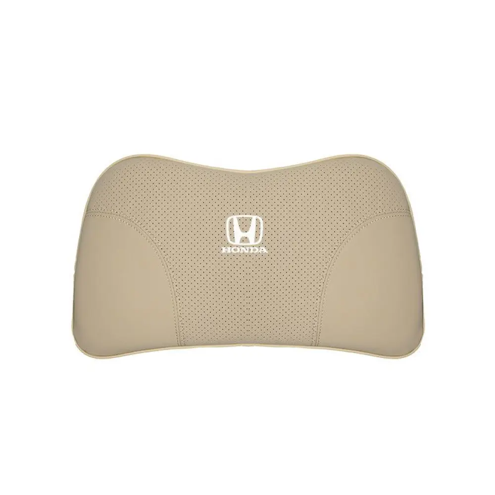 Suitable For Accord Car Nappa Memory Foam Seat Headrest Lumbar Pillow Off-White