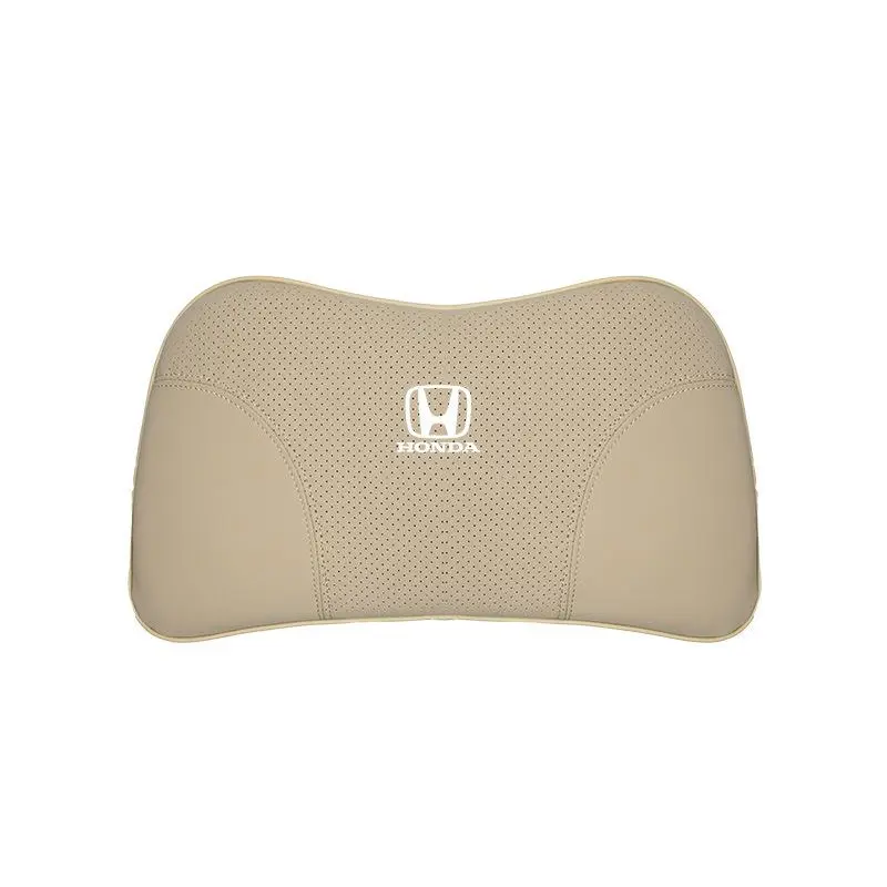 Suitable For Accord Car Nappa Memory Foam Seat Headrest Lumbar Pillow Off-White