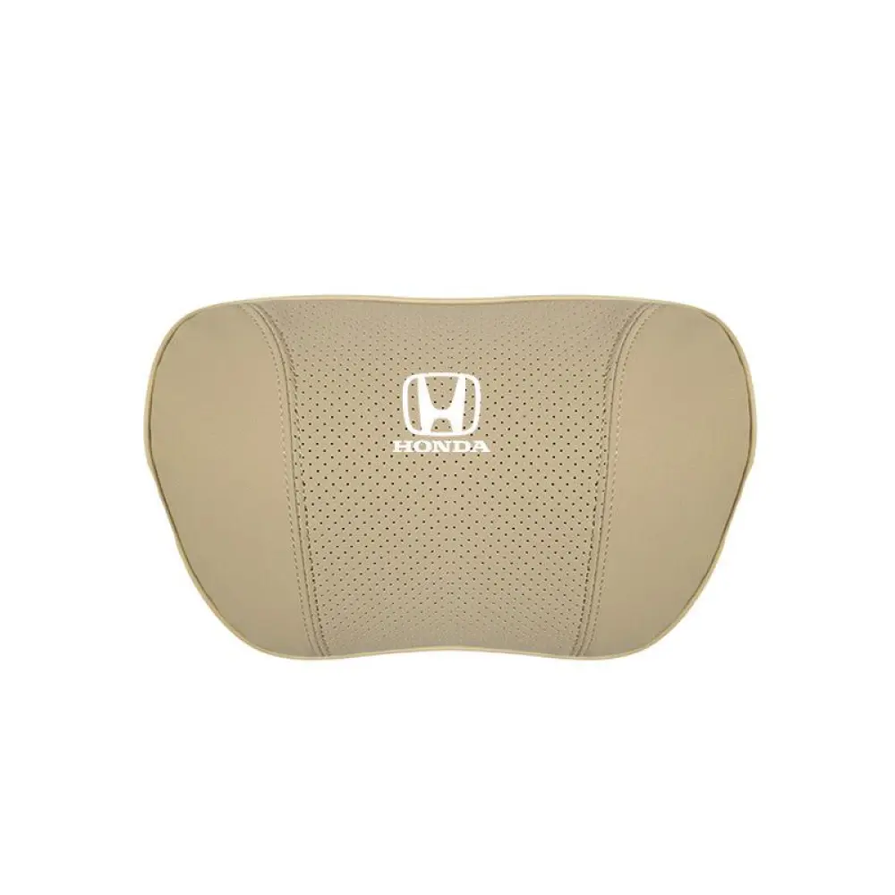 Suitable For Accord Car Nappa Memory Foam Seat Headrest Lumbar Pillow Off-White