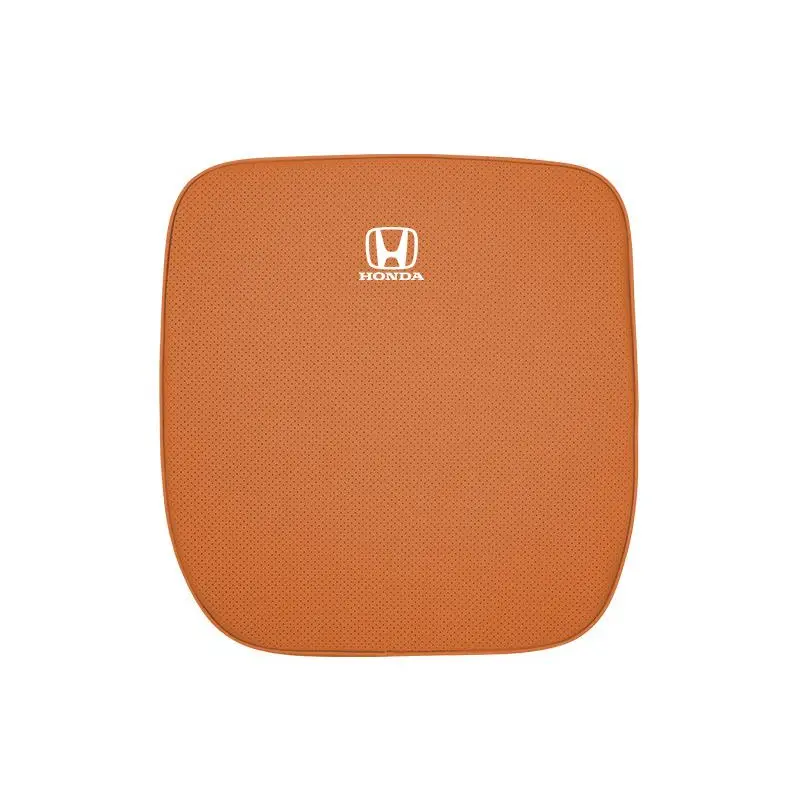Suitable For Accord Car Nappa Memory Foam Seat Headrest Lumbar Pillow Orange