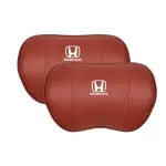 Suitable For Accord Car Nappa Memory Foam Seat Headrest Lumbar Pillow Red