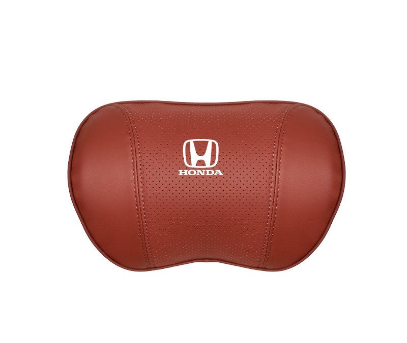 Suitable For Accord Car Nappa Memory Foam Seat Headrest Lumbar Pillow Red