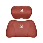 Suitable For Accord Car Nappa Memory Foam Seat Headrest Lumbar Pillow Red