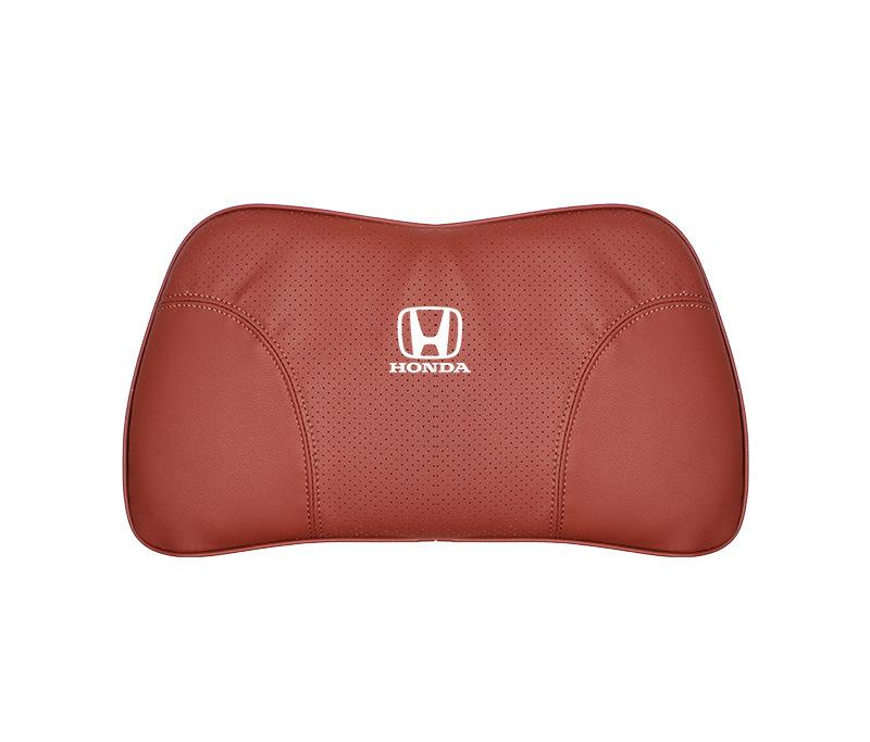 Suitable For Accord Car Nappa Memory Foam Seat Headrest Lumbar Pillow Red
