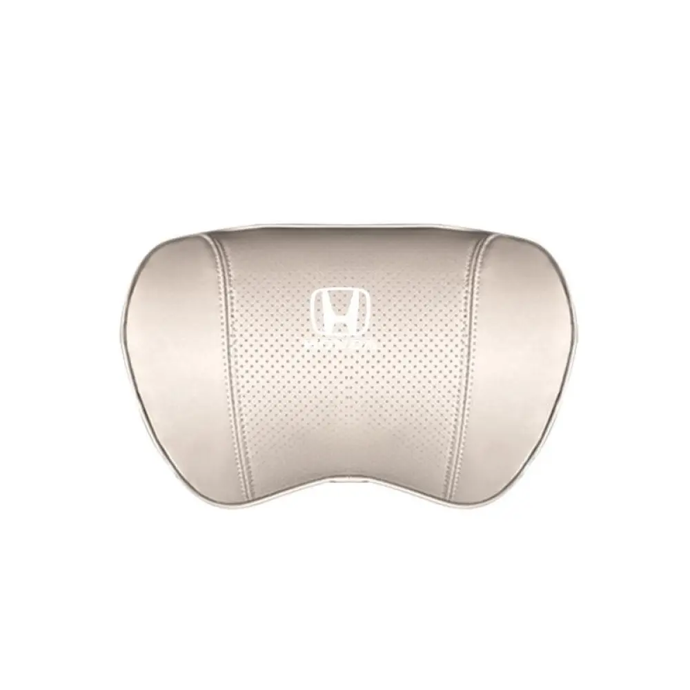 Suitable For Accord Car Nappa Memory Foam Seat Headrest Lumbar Pillow White