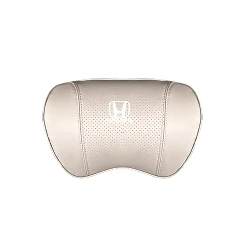 Suitable For Accord Car Nappa Memory Foam Seat Headrest Lumbar Pillow White