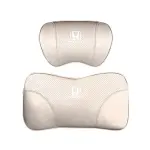 Suitable For Accord Car Nappa Memory Foam Seat Headrest Lumbar Pillow White