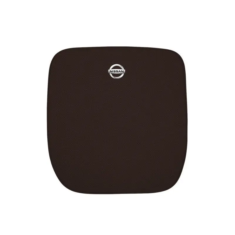 Suitable For Bluebird-Sylphy Car Nappa Memory Foam Seat Headrest Lumbar Pillow Brown