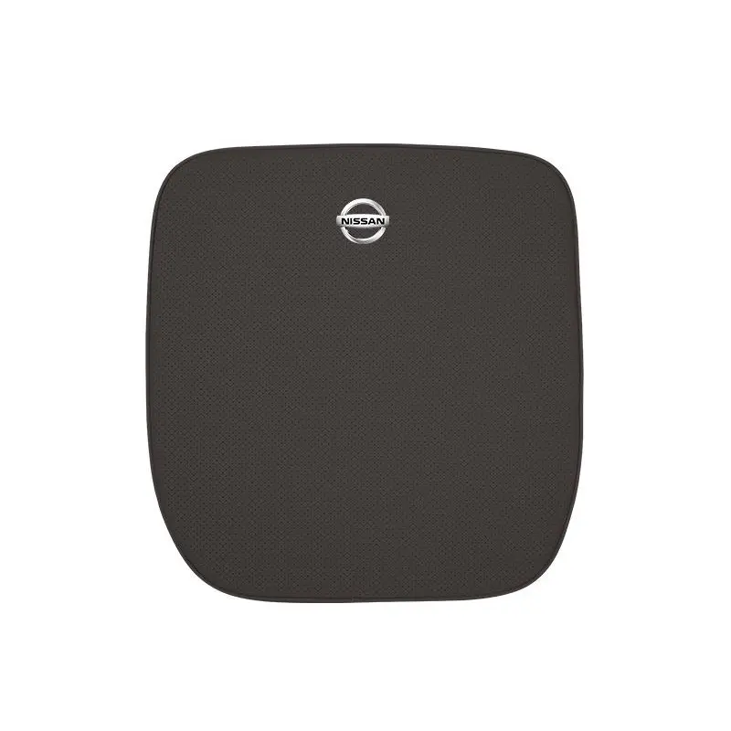Suitable For Bluebird-Sylphy Car Nappa Memory Foam Seat Headrest Lumbar Pillow Coffee Color