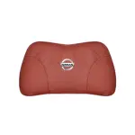 Suitable For Bluebird-Sylphy Car Nappa Memory Foam Seat Headrest Lumbar Pillow Red