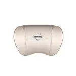 Suitable For Bluebird-Sylphy Car Nappa Memory Foam Seat Headrest Lumbar Pillow White