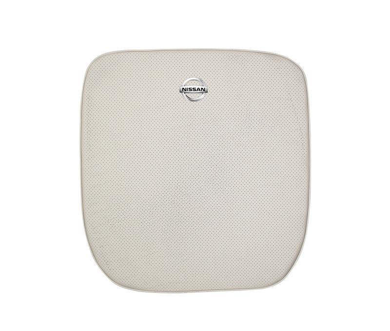 Suitable For Bluebird-Sylphy Car Nappa Memory Foam Seat Headrest Lumbar Pillow White