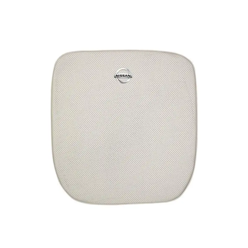 Suitable For Bluebird-Sylphy Car Nappa Memory Foam Seat Headrest Lumbar Pillow White