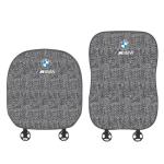 Suitable For BMW Car Linen Back Cushion Seat Cushion Gray