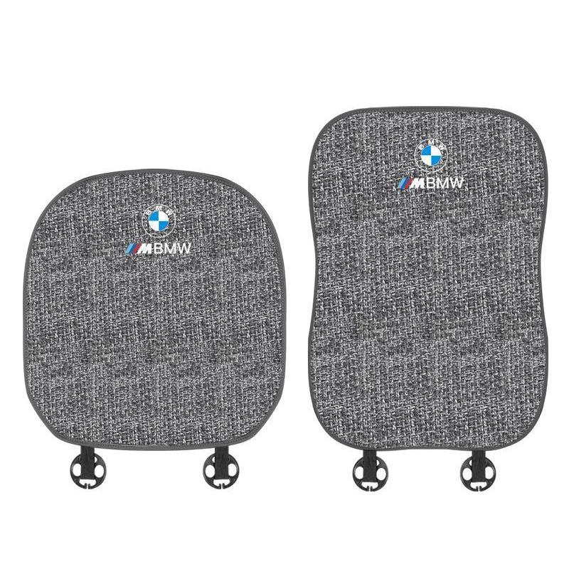 Suitable For BMW Car Linen Back Cushion Seat Cushion Gray