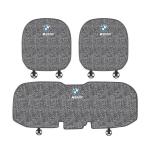 Suitable For BMW Car Linen Back Cushion Seat Cushion Gray