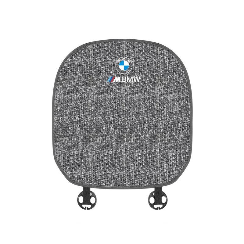 Suitable For BMW Car Linen Back Cushion Seat Cushion Gray