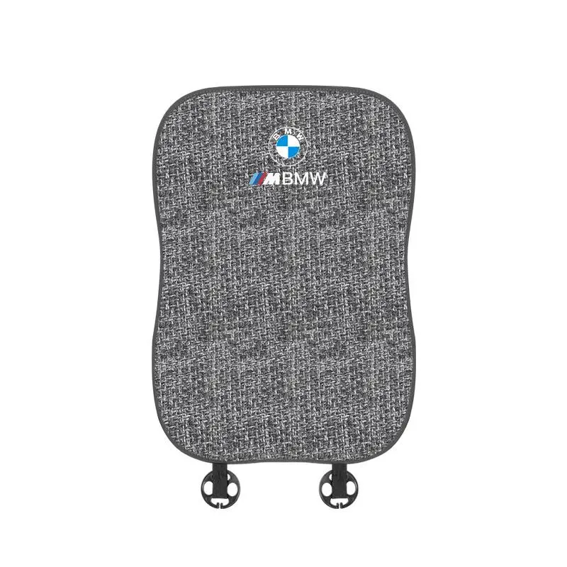 Suitable For BMW Car Linen Back Cushion Seat Cushion Gray