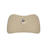 Suitable For BMW Car Nappa Memory Foam Seat Headrest Lumbar Pillow Off-White