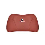 Suitable For BMW Car Nappa Memory Foam Seat Headrest Lumbar Pillow Volcano Red