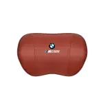 Suitable For BMW Car Nappa Memory Foam Seat Headrest Lumbar Pillow Volcano Red