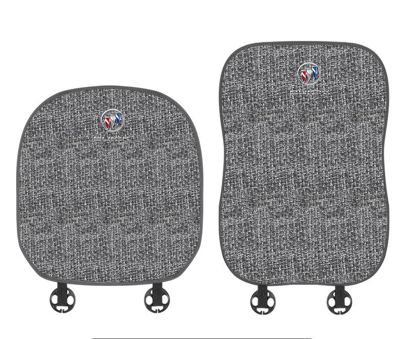 Suitable For Buick Car Linen Back Cushion Seat Cushion Gray