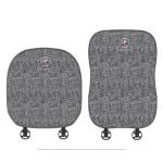Suitable For Buick Car Linen Back Cushion Seat Cushion Gray