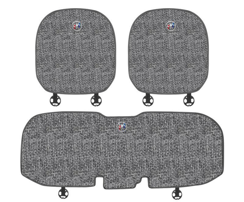 Suitable For Buick Car Linen Back Cushion Seat Cushion Gray