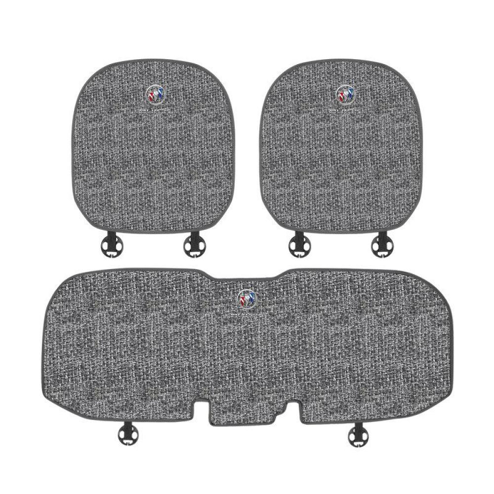 Suitable For Buick Car Linen Back Cushion Seat Cushion Gray