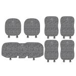 Suitable For Buick Car Linen Back Cushion Seat Cushion Gray