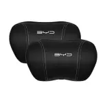 Suitable For Byd Car Nappa Memory Foam Seat Headrest Lumbar Pillow Black
