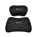 Suitable For Byd Car Nappa Memory Foam Seat Headrest Lumbar Pillow Black