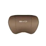 Suitable For Byd Car Nappa Memory Foam Seat Headrest Lumbar Pillow Coffee Color