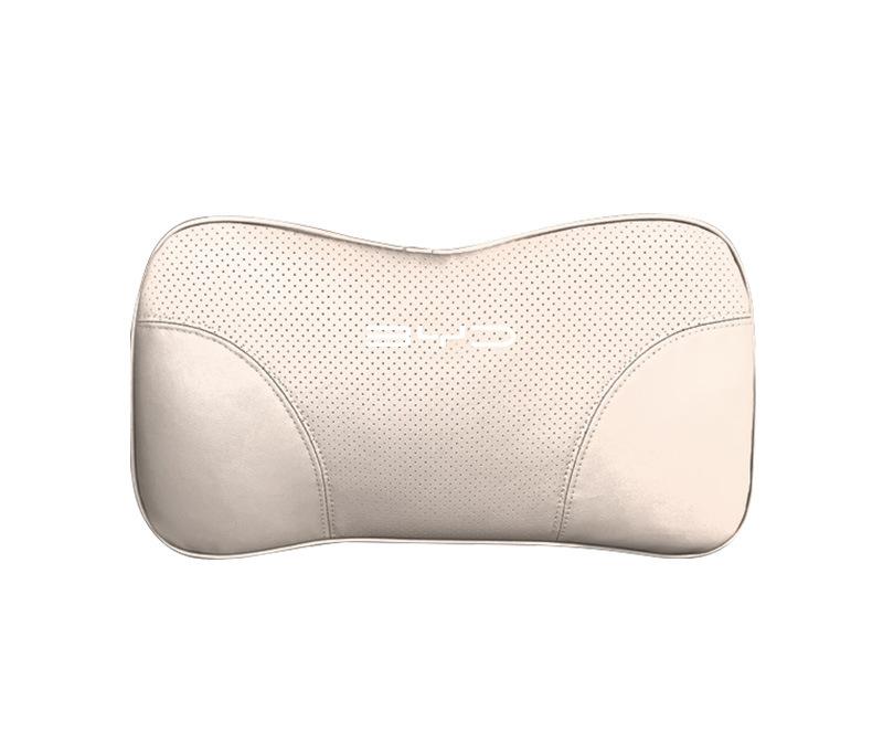 Suitable For Byd Car Nappa Memory Foam Seat Headrest Lumbar Pillow White