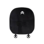 Suitable For Citroen Car Flannel Back Cushion Seat Cushion Black