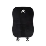 Suitable For Citroen Car Flannel Back Cushion Seat Cushion Black