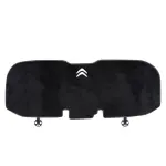 Suitable For Citroen Car Flannel Back Cushion Seat Cushion Black