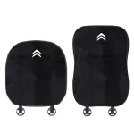Suitable For Citroen Car Flannel Back Cushion Seat Cushion Black