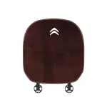 Suitable For Citroen Car Flannel Back Cushion Seat Cushion Brown