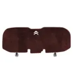 Suitable For Citroen Car Flannel Back Cushion Seat Cushion Brown