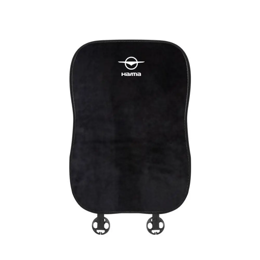 Suitable For FAWHaima Car Flannel Back Cushion Seat Cushion Black