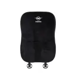 Suitable For FAWHaima Car Flannel Back Cushion Seat Cushion Black