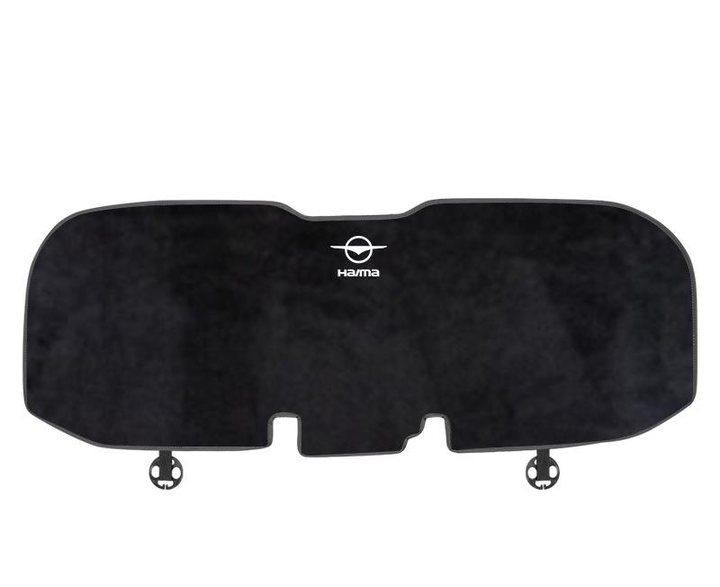 Suitable For FAWHaima Car Flannel Back Cushion Seat Cushion Black
