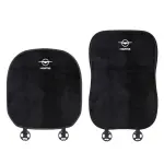 Suitable For FAWHaima Car Flannel Back Cushion Seat Cushion Black