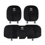 Suitable For FAWHaima Car Flannel Back Cushion Seat Cushion Black