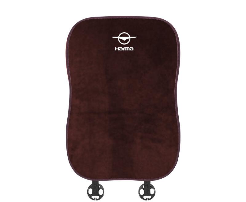 Suitable For FAWHaima Car Flannel Back Cushion Seat Cushion Brown