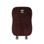 Suitable For FAWHaima Car Flannel Back Cushion Seat Cushion Brown