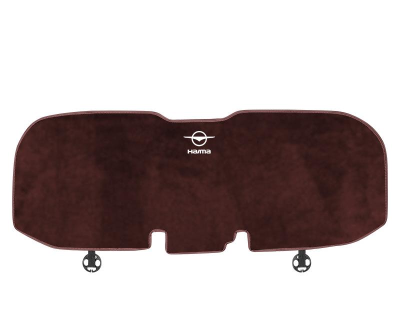 Suitable For FAWHaima Car Flannel Back Cushion Seat Cushion Brown