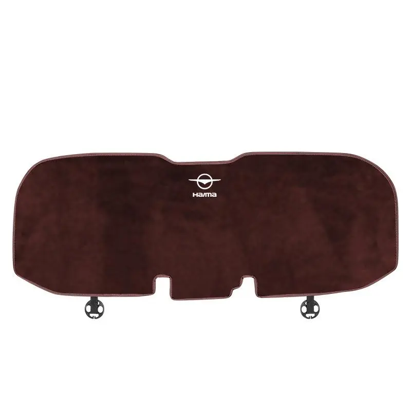 Suitable For FAWHaima Car Flannel Back Cushion Seat Cushion Brown